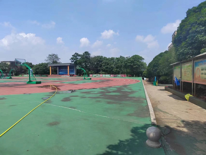 郴州清洗学校球场